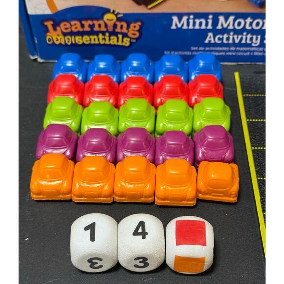 Learning Resources Mini Motor Math Activity Set - Picture 3 of 7